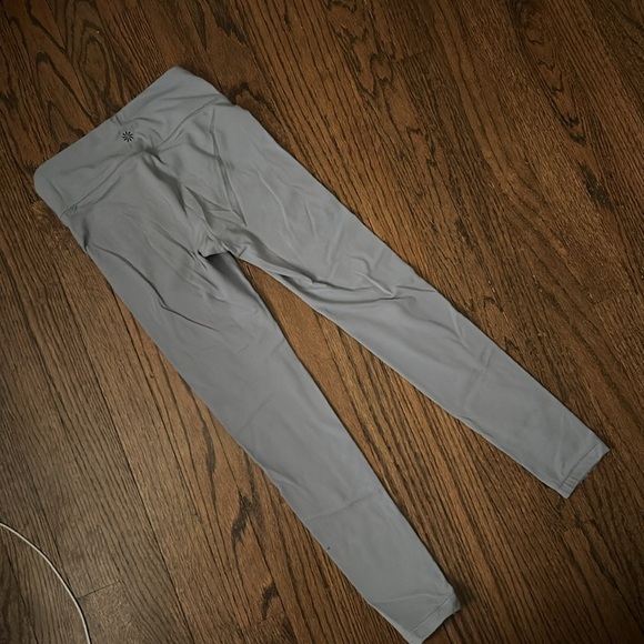 Athleta Girls Chit Chat Leggings size 8-10 powder green/gray - Picture 4 of 4